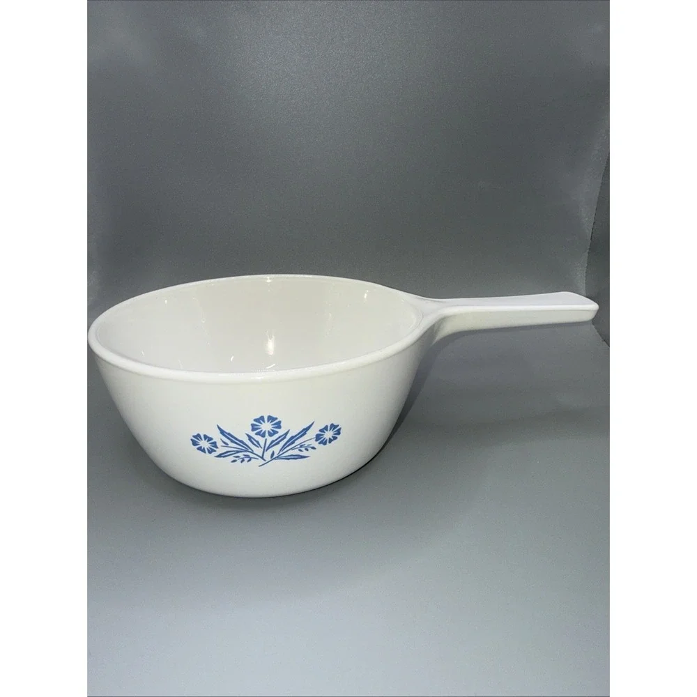 Vintage Corning‎ Ware  P-83-B Petite Pan & P-81-B P-82-B No Lid Cornflower Blue